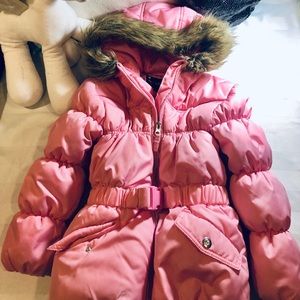 ❤️Rothschild Pink Winter Puffer Coat❤️
